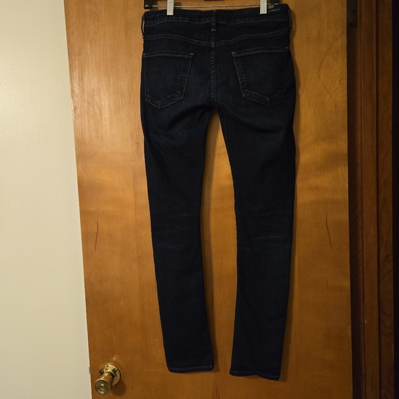Citizens Of Humanity Ariette Mid Rise Slim Dark Wash Jeans Size 28 - Picture 2 of 6
